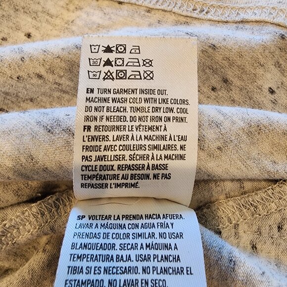 American Eagle Outfitters Gray Active Flex Men's Logo T-Shirt, Size Medium - Picture 6 of 6